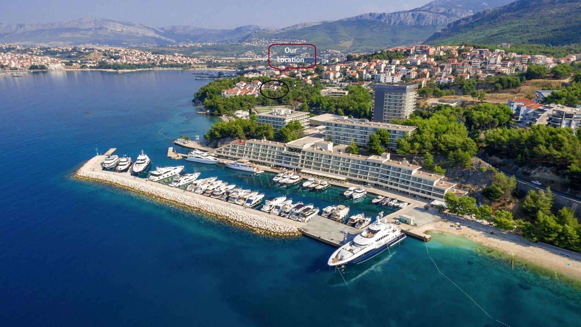Premium Apartments - Lavica Beach Podstrana Kültér fotó